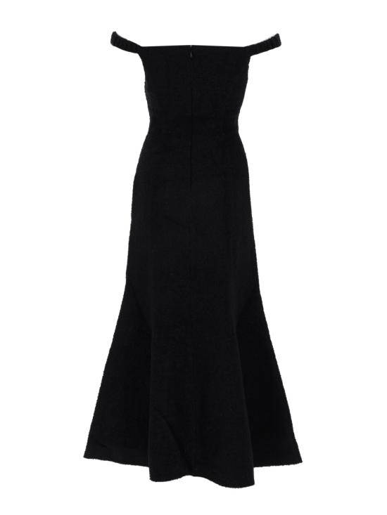 26SS 셀프 포트레이트 롱 원피스 RS26 075M B BLACK - SELF PORTRAIT