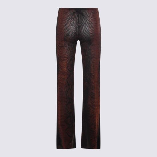  장 폴 고티에 팔라초 팬츠 브라운/블랙 - JEAN PAUL GAULTIER