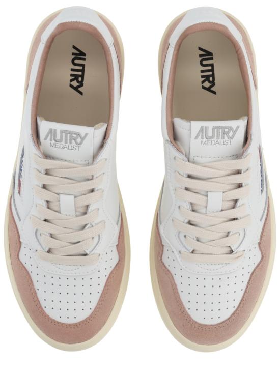 26SS 오트리 메달리스트 로우 스니커즈 AULW FT04 WHITE - AUTRY