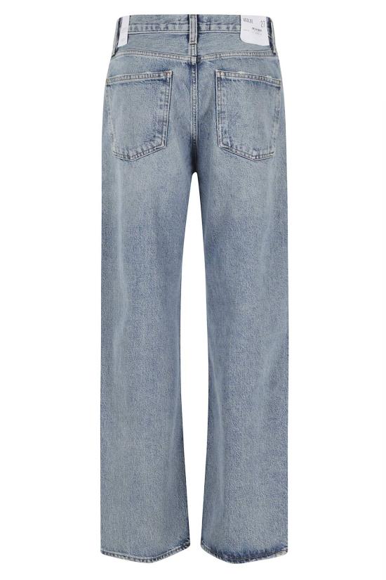  에이골디 데님 팬츠 아골드 아크 크리스 크로스 진 인디고 - AGOLDE