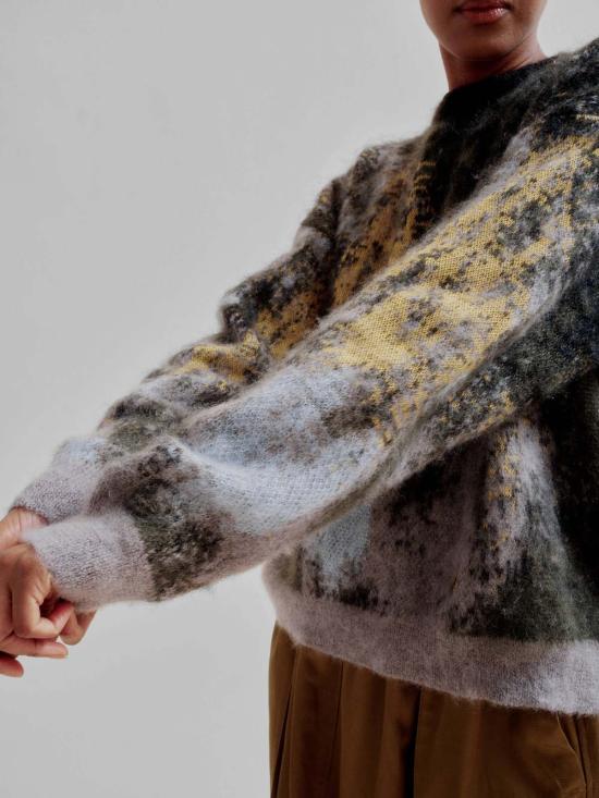  사야카 다비스 뉴욕 스웨터 사야카 데이비스 뉴욕 자카드 - SAYAKA DAVIS NEW YORK