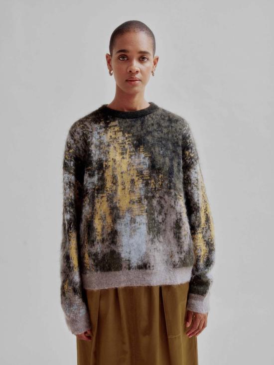  사야카 다비스 뉴욕 스웨터 사야카 데이비스 뉴욕 자카드 - SAYAKA DAVIS NEW YORK