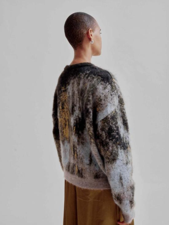  사야카 다비스 뉴욕 스웨터 사야카 데이비스 뉴욕 자카드 - SAYAKA DAVIS NEW YORK