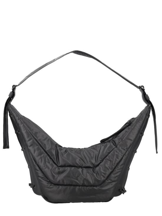 26SS 르메르 WR 코티드 코튼 미디움 소프트 게임 백 BG0074 LF1320BK983 BLACK - LEMAIRE