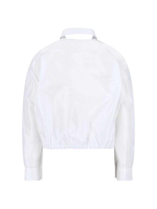  질샌더 자켓 질 샌더 테크니컬 페일 재킷 화이트 - JIL SANDER