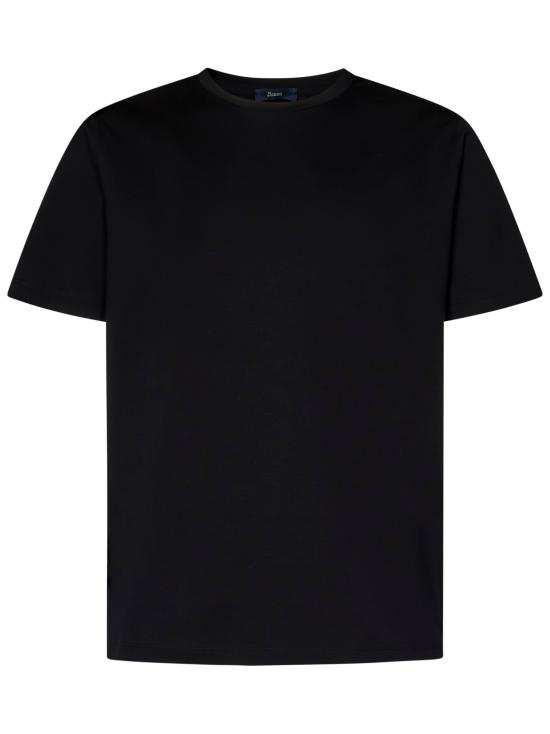  에르노 반팔 티셔츠 JG000174U52003 9300 Black - HERNO