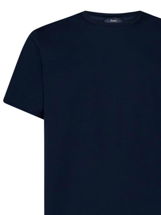  에르노 반팔 티셔츠 JG000174U52003 9200 Blue - HERNO