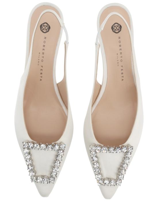 26SS 로베르토 페스타 힐/펌프스 FUTURA RASOAVORIO IVORY - ROBERTO FESTA