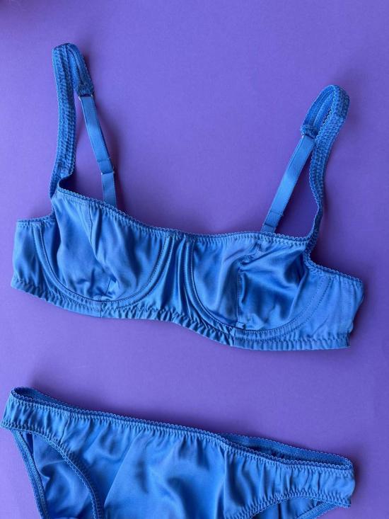  아락스 브라 Araks Gita 실크 언더와이어  블루트 - ARAKS