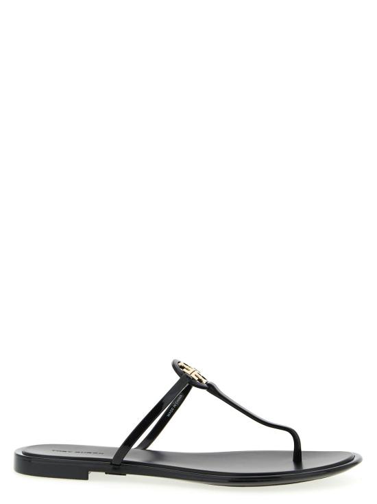  토리버치 뮬/슬리퍼 미니 밀러 젤리 샌들 블랙