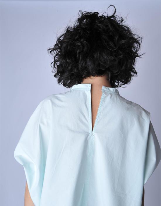  소피 드후레 블라우스 Sofie D'hoore Basker 탑 그린 - SOFIE D'HOORE