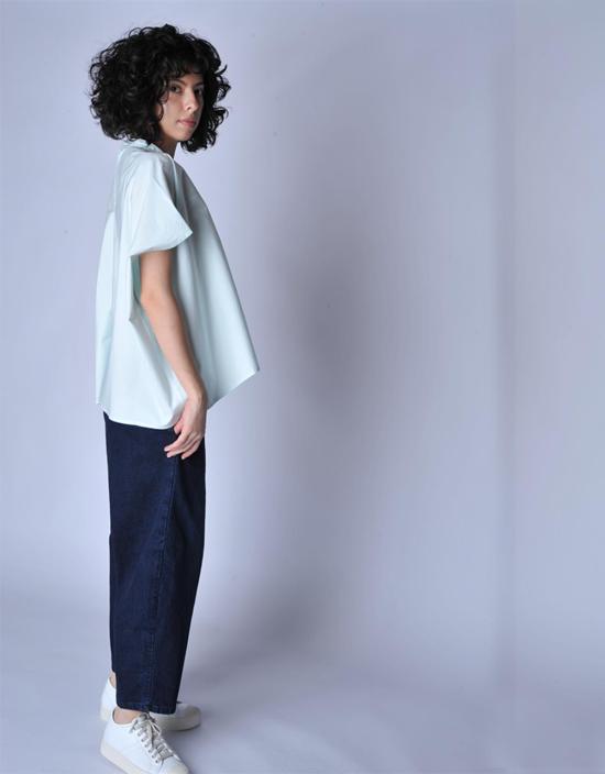  소피 드후레 블라우스 Sofie D'hoore Basker 탑 그린 - SOFIE D'HOORE