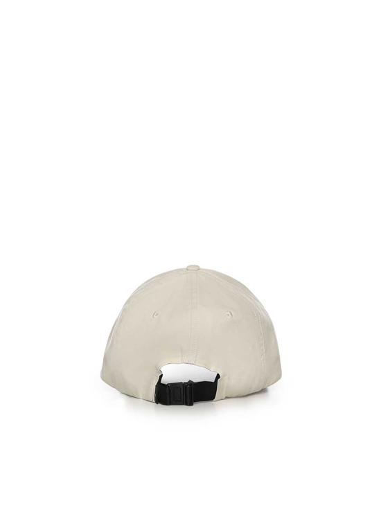  스톤 아일랜드 모자 로고 베이스볼 캡 아이보리 - STONE ISLAND