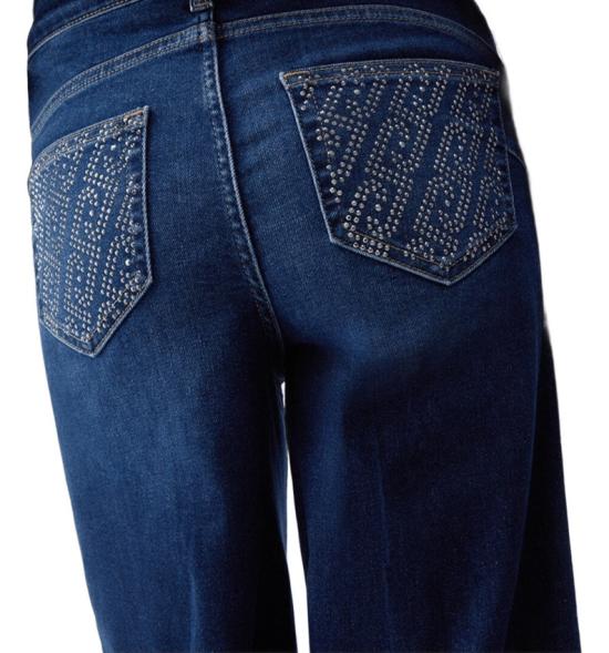 26SS 리우조 데님 팬츠 UA6078 D0305 Black - LIU JO