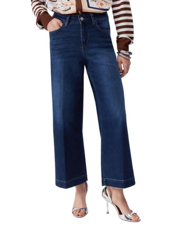 26SS 리우조 데님 팬츠 UA6078 D0305 Black - LIU JO