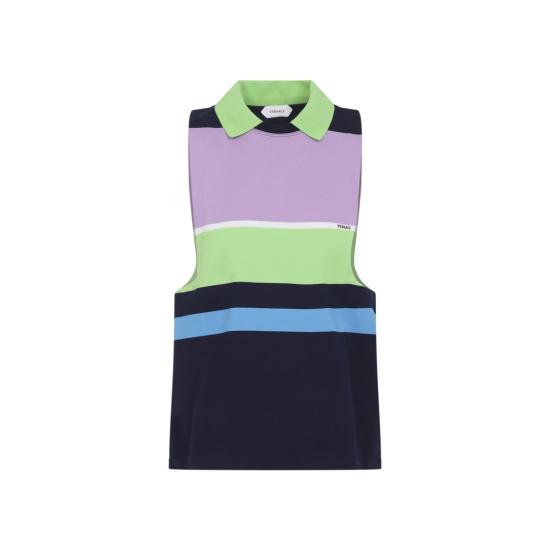 26SS 베르사체 폴로 티셔츠 1024508 1A17890 Black