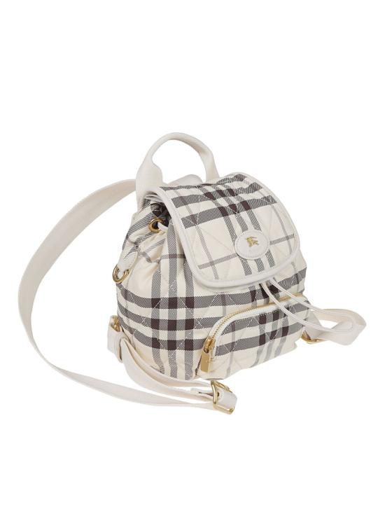 26SS 버버리 미니 홀스슈 백팩 8121963 A3897 White - BURBERRY