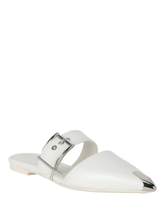  알렉산더 맥퀸 뮬/슬리퍼 733188 WHSWD 9359 10011 38 White - ALEXANDER MCQUEEN