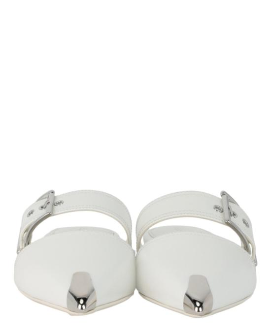  알렉산더 맥퀸 뮬/슬리퍼 733188 WHSWD 9359 10011 38 White - ALEXANDER MCQUEEN