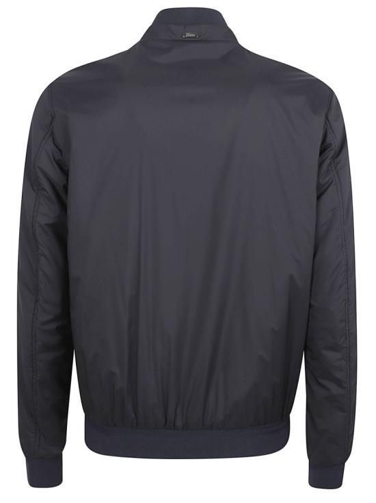 26SS 에르노 에코에이지 하이 카라 봄버 자켓 GI000414U12456Z9200 Black - HERNO