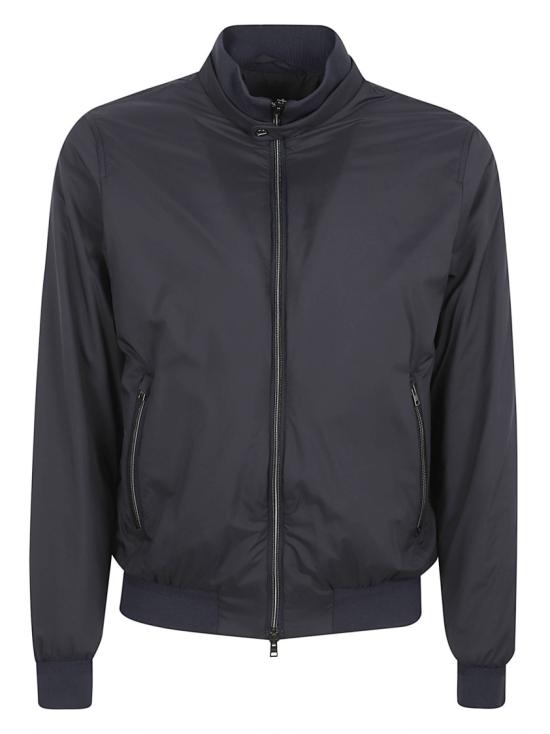 26SS 에르노 에코에이지 하이 카라 봄버 자켓 GI000414U12456Z9200 Black