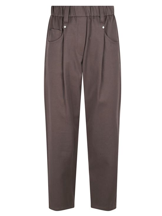 26SS 브루넬로 쿠치넬리 스트레이트 팬츠 MA126P8417 C4222 Grey