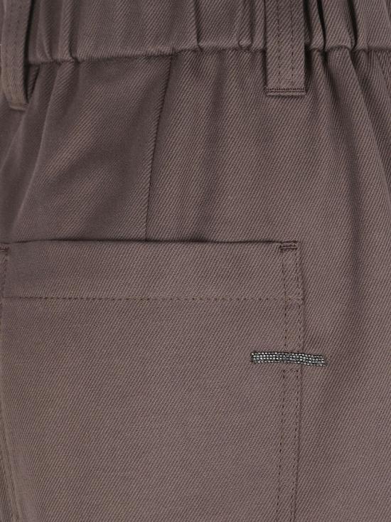 26SS 브루넬로 쿠치넬리 스트레이트 팬츠 MA126P8417 C4222 Grey - BRUNELLO CUCINELLI