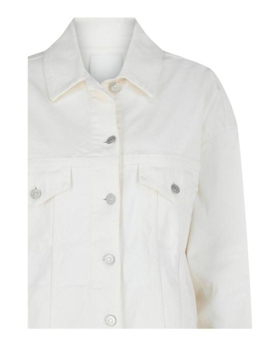  지방시 데님 자켓 BW00JW 5Y4J 100 10002 S White - GIVENCHY