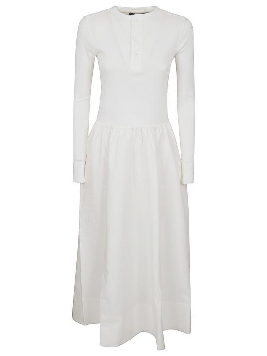 26SS 폴로 랄프로렌 미디 원피스 211A96347 001 White