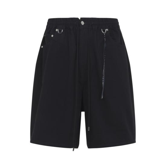 26SS 마스터마인드 데님 숏팬츠 MJ26EE1PA028 003 Black