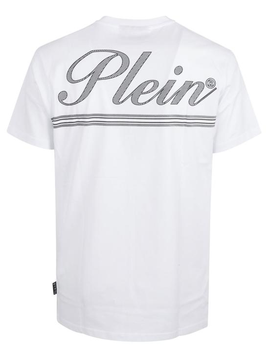 26SS 필립 플레인 반팔 티셔츠 MTK8880PJY002N01 White - PHILIPP PLEIN