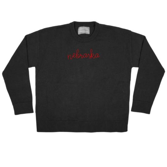  링구아 프랑카 스웨터 네브래스카 맥신 크루넥
