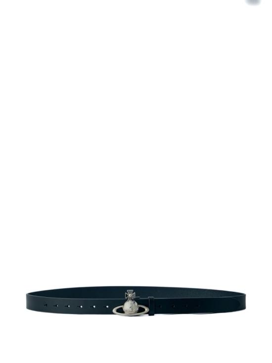 26SS 비비안웨스트우드 가죽 벨트 82010087U L00CH N401 Black - VIVIENNE WESTWOOD