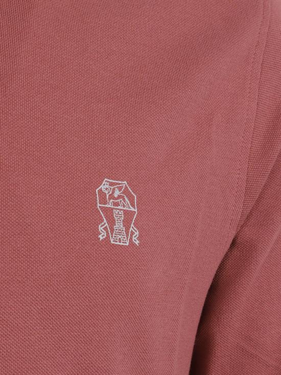 26SS 브루넬로 쿠치넬리 피케 폴로 셔츠 ME8548788 CMZ07 Burgundy - BRUNELLO CUCINELLI