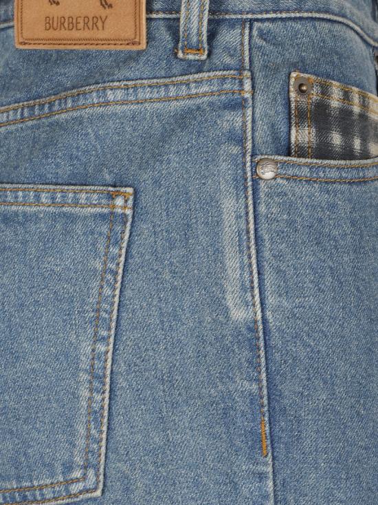 26SS 버버리 스트레치 데님 진 8118501 A1322 Blue - BURBERRY