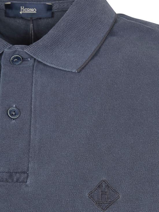 26SS 에르노 폴로 티셔츠 JPL00134U 54006 Grey - HERNO