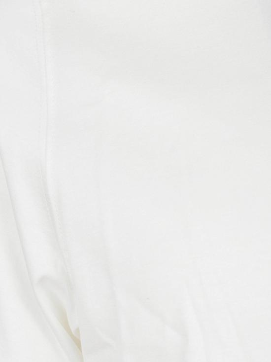 26SS 브루넬로 쿠치넬리 자수 로고 티셔츠 M0B137427 CA819 White - BRUNELLO CUCINELLI