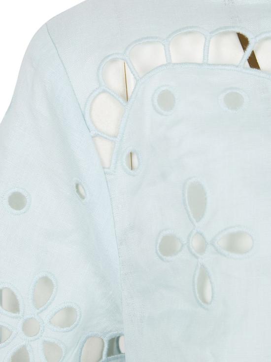 26SS 짐머만 블라우스 6196TRS261 White - ZIMMERMANN