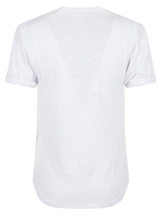 26SS 이자벨마랑에뚜왈 반팔 티셔츠 TS0315FBA1N10E20WH White - ISABEL MARANT ETOILE