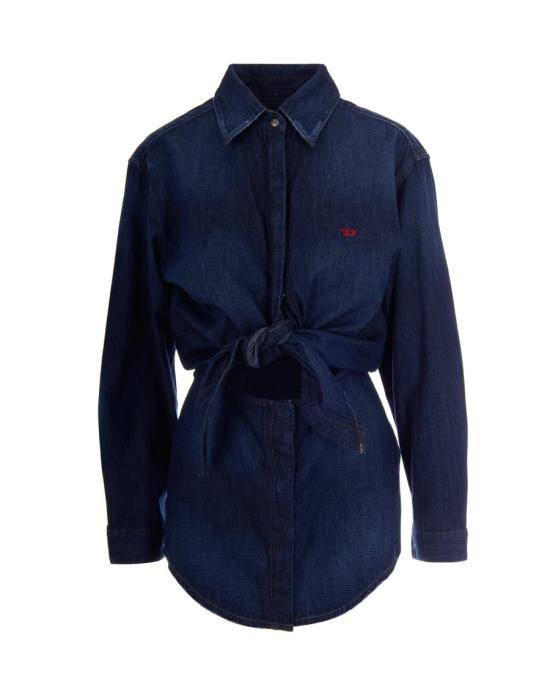 26SS 디젤 미디 원피스 403499 Black