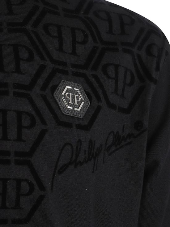 26SS 필립 플레인 반팔 티셔츠 MTK8682PJY002N02 Black - PHILIPP PLEIN