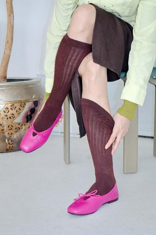  매과이어 플랫 슈즈 맥과이어 프라토 발레리나 모브 - MAGUIRE