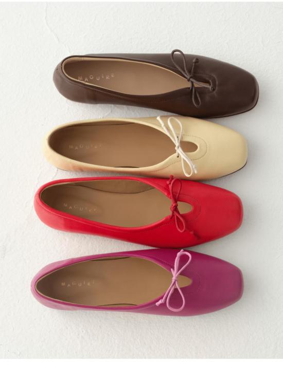  매과이어 플랫 슈즈 맥과이어 프라토 발레리나 모브 - MAGUIRE