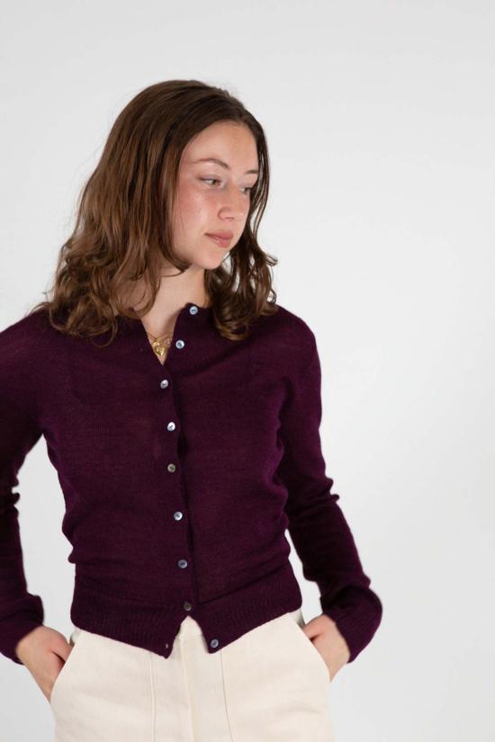  Erica Tanov 가디건 에리카 타노프 알파카 클래식