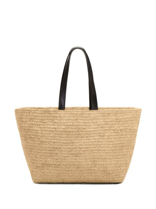 26SS 아미 빅 하트 로고 라피아 토트백 ULL740 AW0036 113 Neutrals - AMI