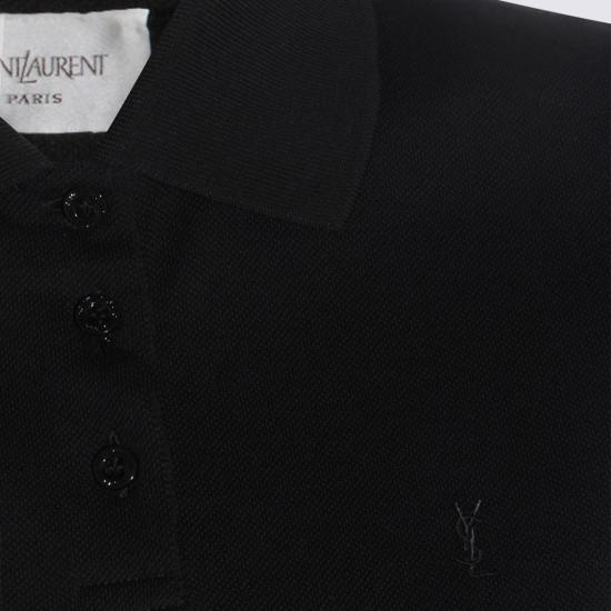 26SS 생로랑 미디 원피스 862599Y37ZE1000 Black - SAINT LAURENT