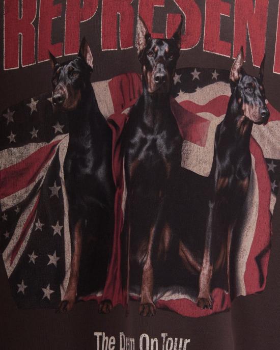 26SS 리프레젠트 후드 티셔츠 2237572 Black - REPRESENT