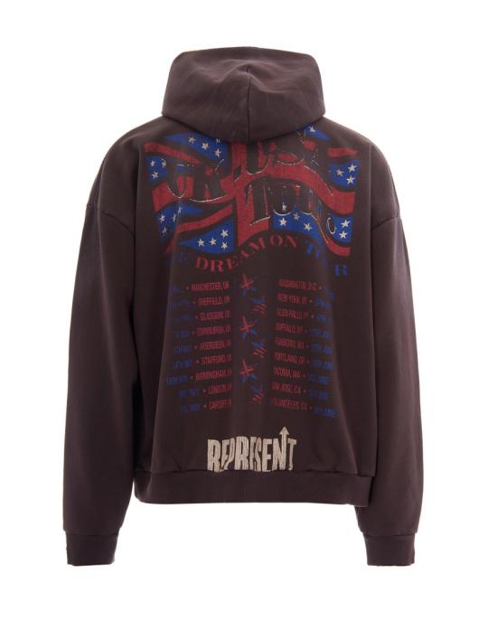 26SS 리프레젠트 후드 티셔츠 2237572 Black - REPRESENT