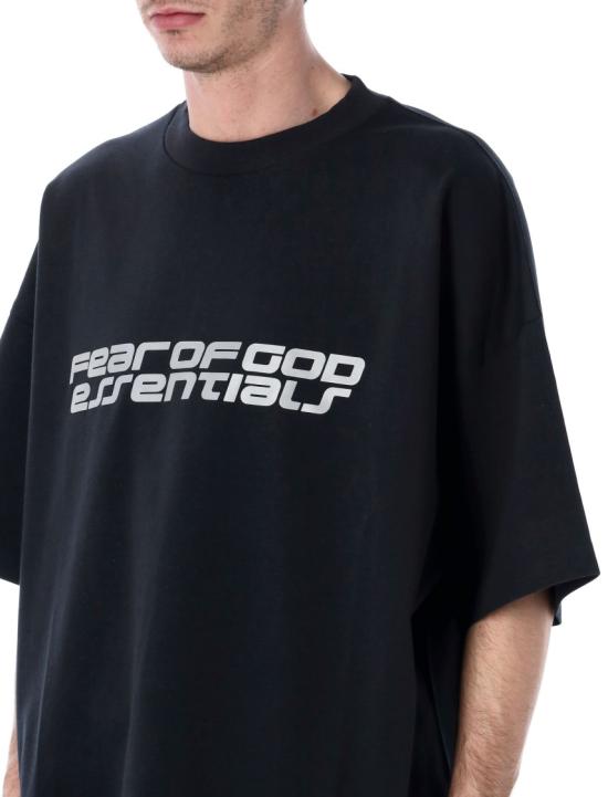 26SS 피어오브갓 반팔 티셔츠 125HO254501F Black - FEAR OF GOD