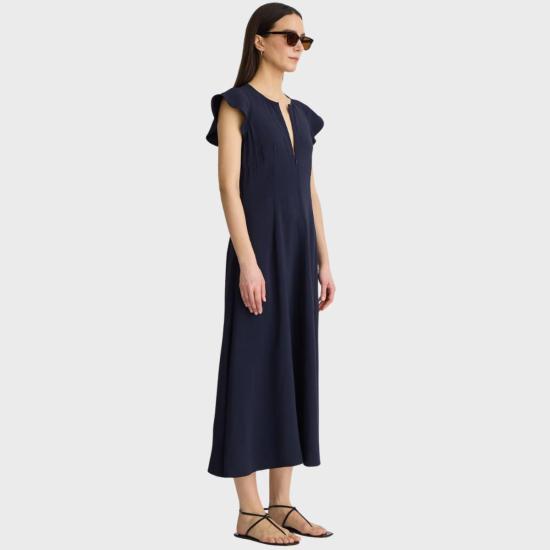  어피스 어파트 롱 원피스 Apiece Apart Gisa Zip Dress - APIECE APART